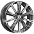 Диски K&K КР013 7x19 5*114.3 ET40 DIA66.6 Diamond gloss graphite Литой купить с бесплатной доставкой в пункты выдачи в Петербурге